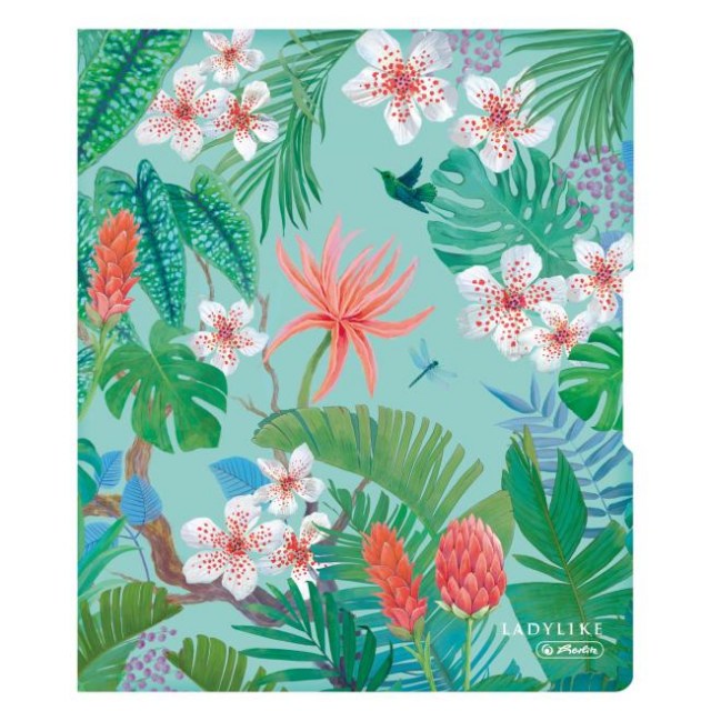 Zakladač 2-krúžkový Herlitz Ladylike PP 1,6cm Jungle_1