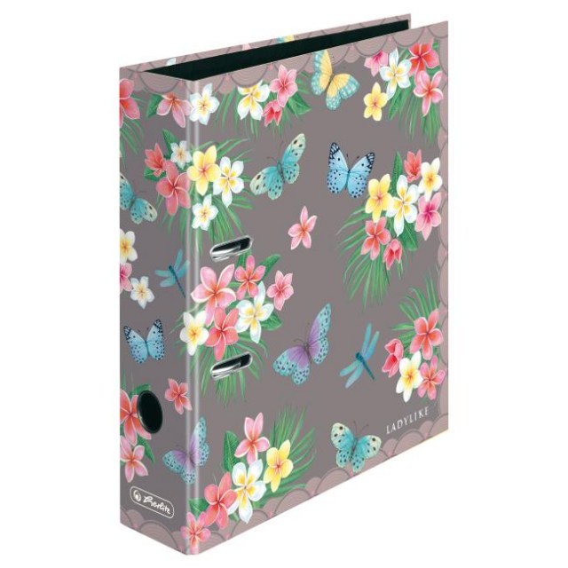 Zakladač pákový Herlitz maX.file Ladylike 8cm Motýľ_1