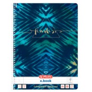 Blok poznámkový Herlitz A4, 80 listov, linajkový, New Batik Fearless_1