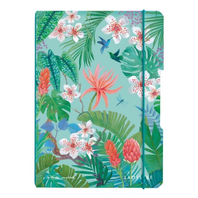 Zošit Herlitz my.book Flex Ladylike Jungle A5 40 listov bodkovaný_1