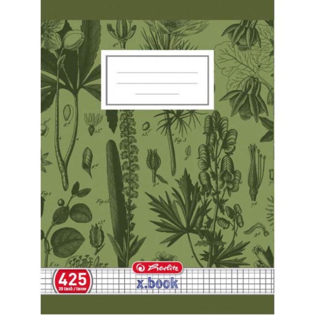 Zošit Herlitz 425 štvorčekový 70g/m2_1