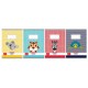 Zošit Herlitz 512, A5, linajkový, 70g/m2, mix motívov Cute Animals_1