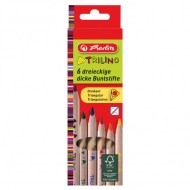 Farbičky Herlitz Trilino trojhranné 6 farieb_1