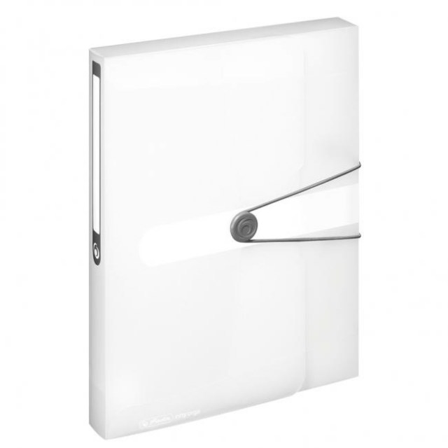 Plastový box s gumičkou Herlitz Easy Orga A4 PP číry_1