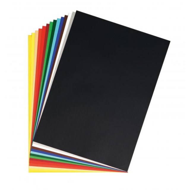 Farebný výkres Herlitz 50x70cm 10 hárkov 300g tmavožltý_1