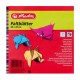 Farebný papier Herlitz 100 listov 10 farieb 20x20cm 60g_1