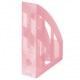 Stojan na časopisy Herlitz transparentný rose_1