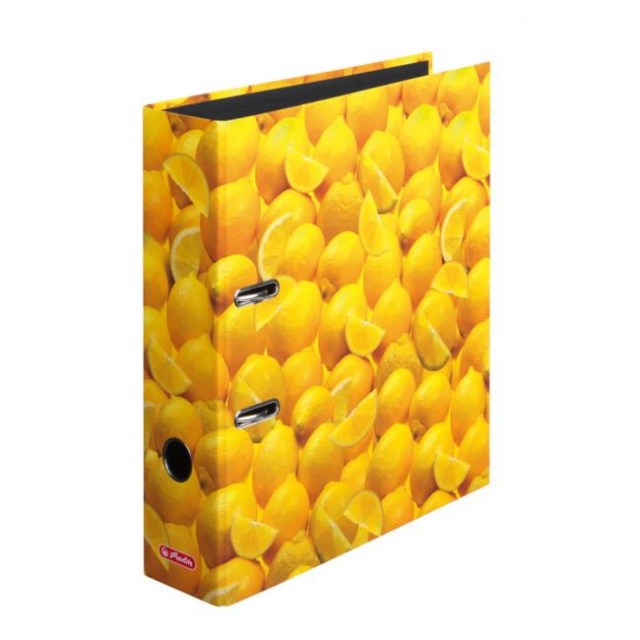 Zakladač pákový Herlitz maX.file 8cm Citróny_1