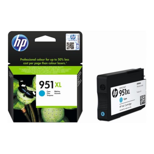 Atramentová náplň HP CN046AE HP 951XL cyan XL (1.500 str.) pre Officejet Pro 251dw/276dw/8