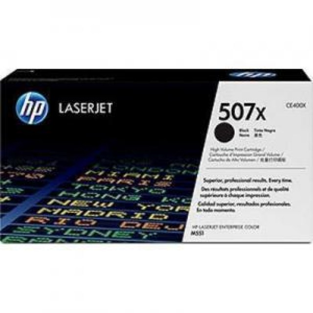 Toner HP CE400X HP 507X black (11.000 str.) pre LJ Enterprise Color M551/M570/M575_1