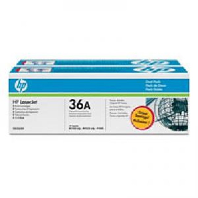 Toner HP CB436AD HP 36A dual pack (2x2.000 str.) pre LaserJet P1505_1