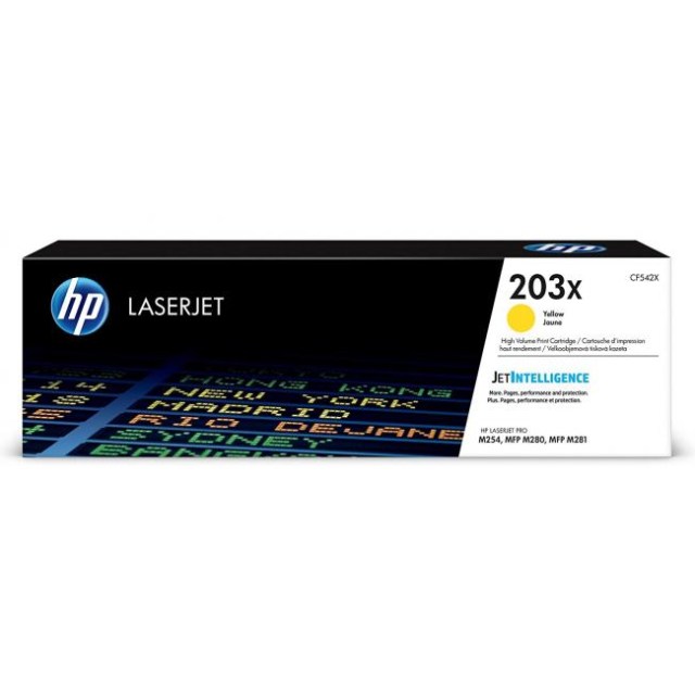 Toner HP CF542X HP 203X yellow (2.500 str.) pre LaserJet Pro M254dw/M280nw/M281fdn_1