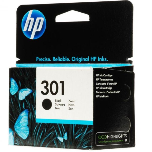 Atramentová náplň HP CH561EE HP 301 black (190 str.) pre Deskjet 1050A/1510/2050/2050A_1