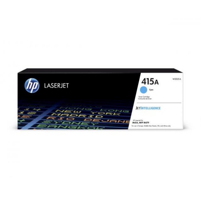 Toner HP W2031A HP 415A cyan (2.100 str.) pre LaserJet Pro M454/MFP M479/ CLJ Enterprise M