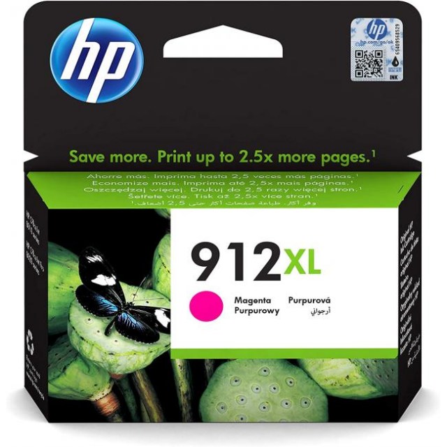 Atramentová náplň HP 3YL82AE HP 912XL magenta XL (825 str.) pre Officejet 8012e/8013/8022e