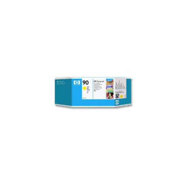 Atramentová náplň HP C5065A HP 90 yellow (400 ml) pre DesignJet 4000/4500_1
