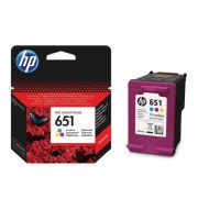Atramentová náplň HP C2P11AE HP 651 trojfarbená (300 str.) pre DeskJet Ink Advantage 5575/