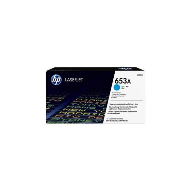Toner HP CF321A HP 653A cyan (16.500 str.) pre LaserJet Enterprise M680_1