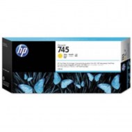 Atramentová náplň HP F9K02A HP 745 yellow (300 ml) pre DesignJet Z2600 PostScript/Z5600 Po