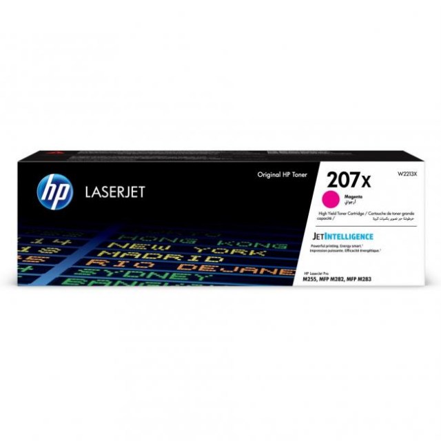 Toner HP W2213X HP 207X magenta XL (2.450 str.) pre Color LaserJet Pro M255/MFP M282/ M283