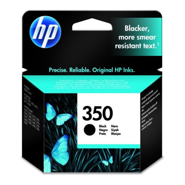 Atramentová náplň HP CB335EE HP 350 black (200 str.) pre Officejet J5700/Photosmart C5200_