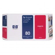 Atramentová náplň HP C4874A HP 80 magenta (175 ml) pre Designjet 1000_1