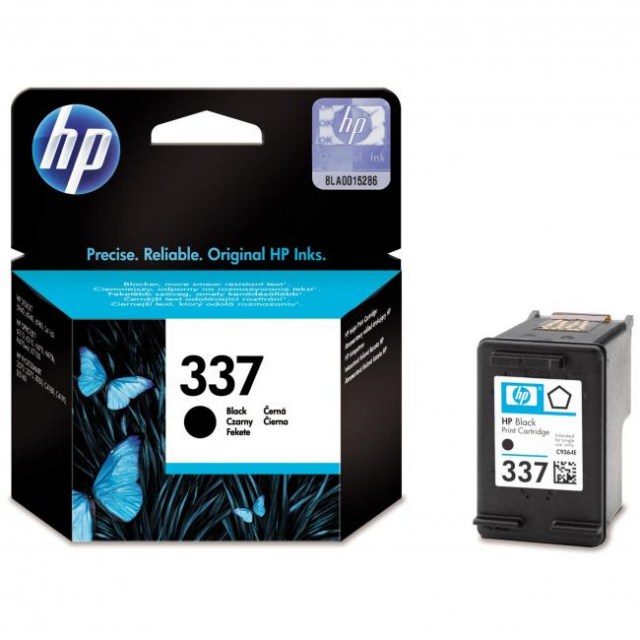 Atramentová náplň HP C9364EE HP 337 black (420 str.) pre Photosmart 2575/8050/ Deskjet 594