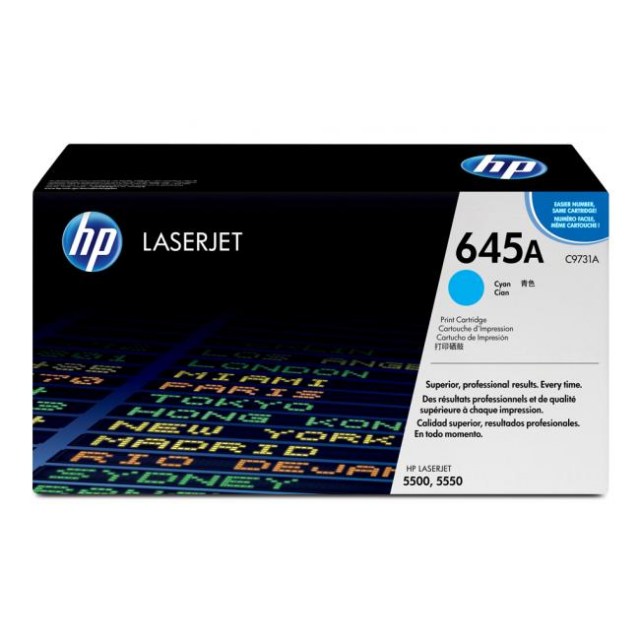Toner HP C9731A HP 645A cyan (12.000 str.) pre Color LaserJet 5500/5550_1