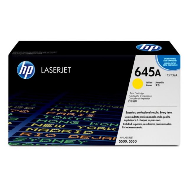 Toner HP C9732A HP 645A yellow (12.000 str.) pre Color LaserJet 5500/5550_1