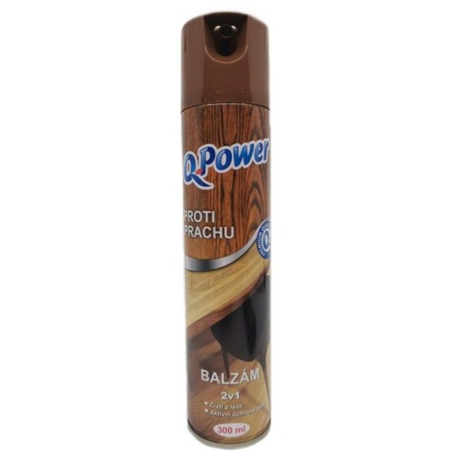 Q-Power spray na drevo proti prachu 300 ml_1