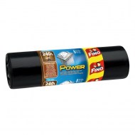 Vrecia zaväzovacie FINO Power 240 l, 45 mic., 120 x 150 cm, čierne (8 ks)_1