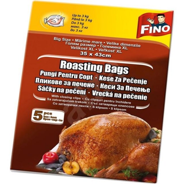 Vrecká na pečenie XL FINO, 20 mic., 35 x 43 cm (5 ks)_1