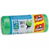 Vrecia zaväzovacie FINO Color 35 l, 8 mic., 49 x 60 cm, zelené (30 ks)_1