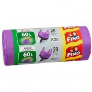 Vrecia zaväzovacie FINO Color 60 l, 13 mic., 59 x 72 cm, fialové (20 ks)_1