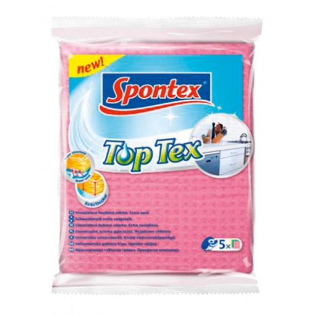 Utierka hubková Spontex 5 Top Tex 5 kusov_1