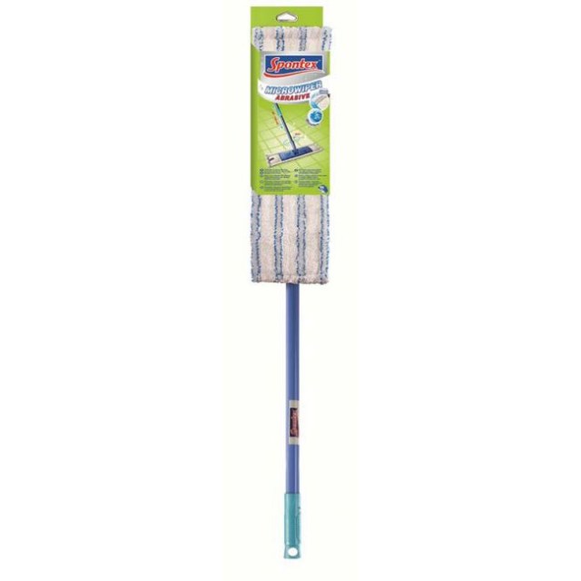 Súprava Spontex Microwiper Abrasive mop s teleskopickou tyčou 140 cm_1