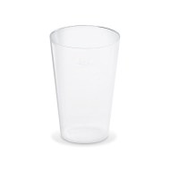 Poháre plastové kryštál 400 ml priehľadné (50 ks)_1