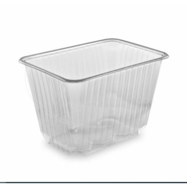 Vanička (PP) hranatá priehľadná 186 x 133 mm 2000ml (50 ks)_1