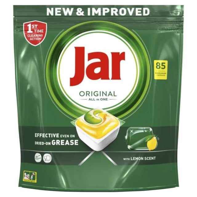 JAR tablety do umývačky riadu Original (85 ks) Yellow_1