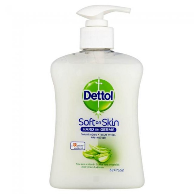 Dettol tekuté mydlo s pumpičkou 250 ml - Aloe vera_1
