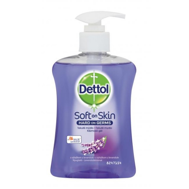 Dettol tekuté mydlo s pumpičkou 250ml - Levanduľa_1