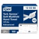 Papierové utierky skladané ZZ 2-vrstv. TORK Xpress Multifold splachovacie H2 (21 bal.)_1