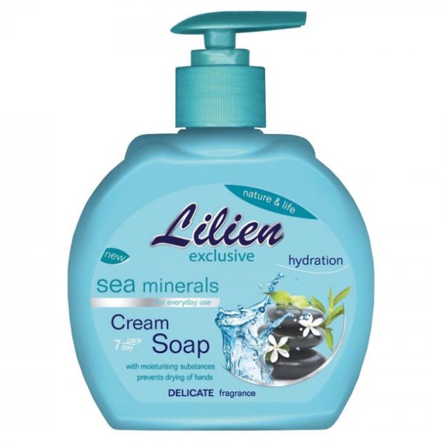 Tekuté mydlo krémove Lilien 500ml Sea minerals_1