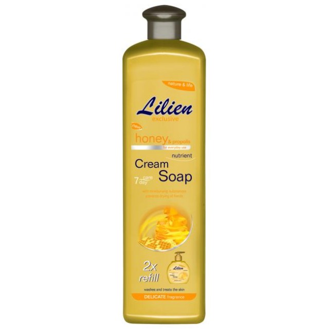 Tekuté mydlo krémove Lilien 1l Honey_1