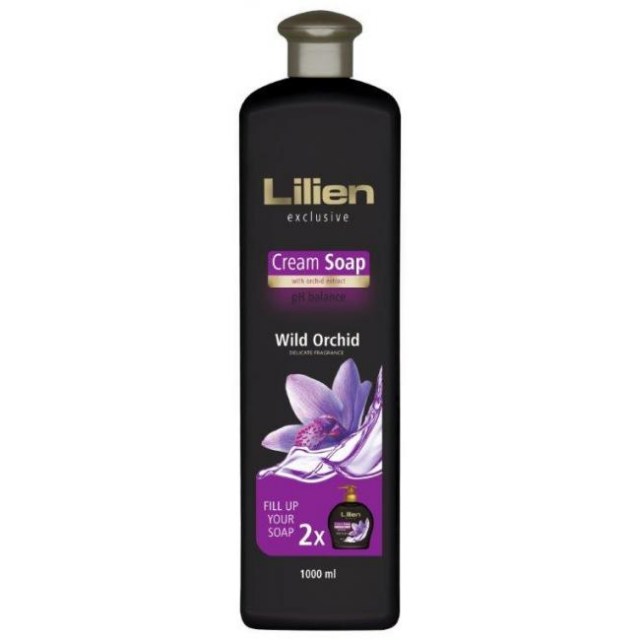 Tekuté mydlo krémove Lilien 1l Wild orchid_1