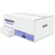 Papierové utierky skladané ZZ 2-vrstvové HARMONY recykel biele (20bal.)_1