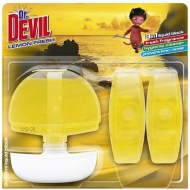 Dr. Devil WC záves gél 3 x 55 ml Lemon Fresh_1