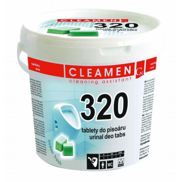 Cleamen 320 kocky do pisoárov 1,5kg_1