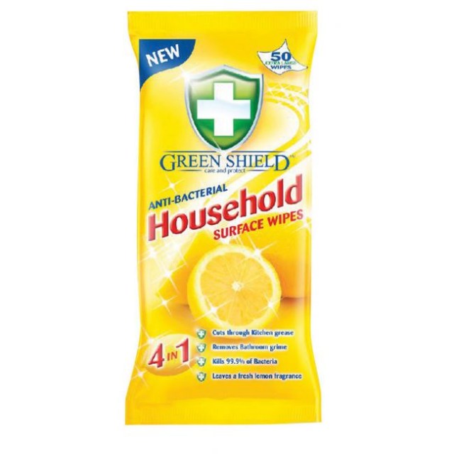 Green Shield čistiace utierky antibakteriálne 50 až 70 kusov_1