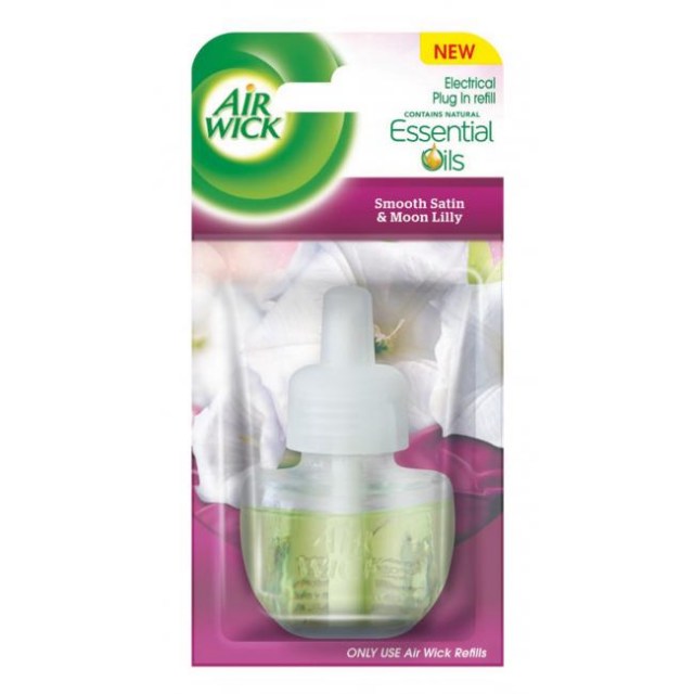 Air Wick náplň do elektr.osviežovača - 19ml Mesačná Ľalia & Satén_1